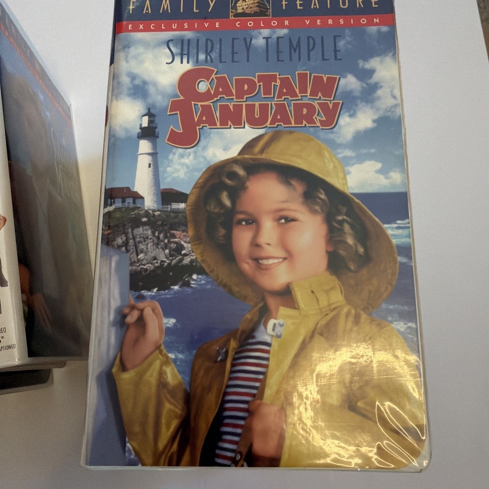 Shirley Temple VHS Movies All Mixed Family Feature Collection Lot of 11 - Picture 10 of 15